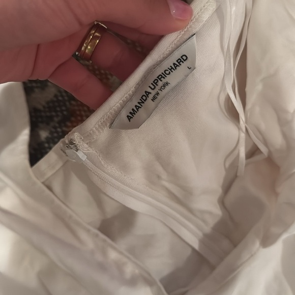 Amanda Uprichard X REVOLVE Zahara Gown in White size large - Picture 4 of 5